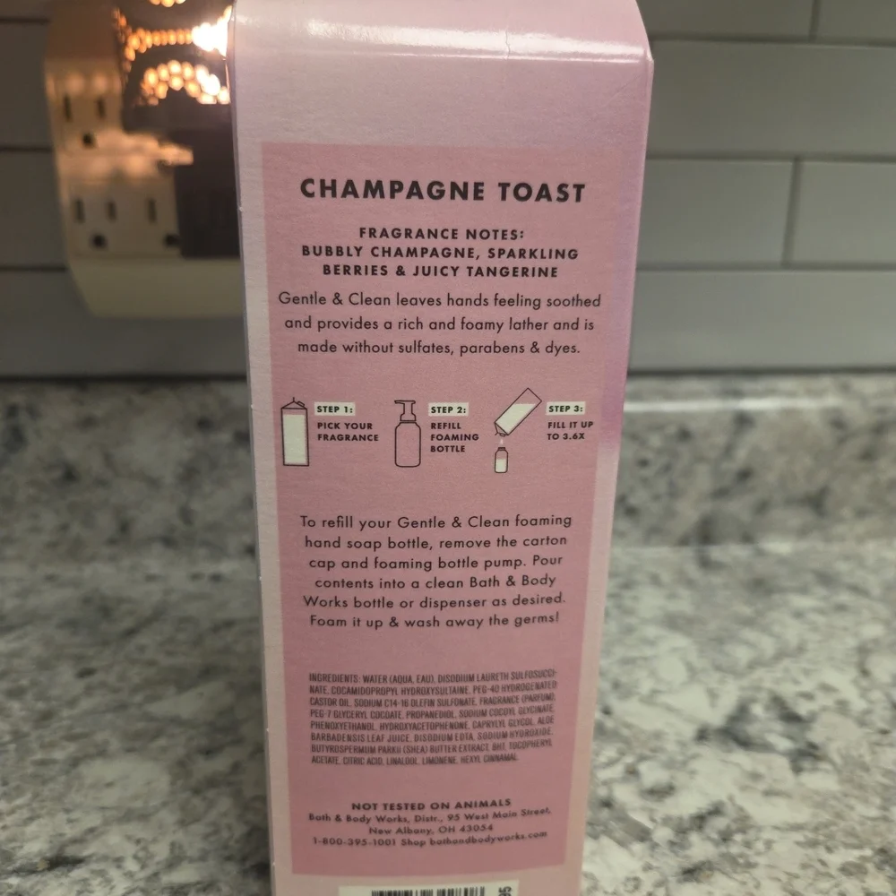 Bath & Body Works gentle foaming